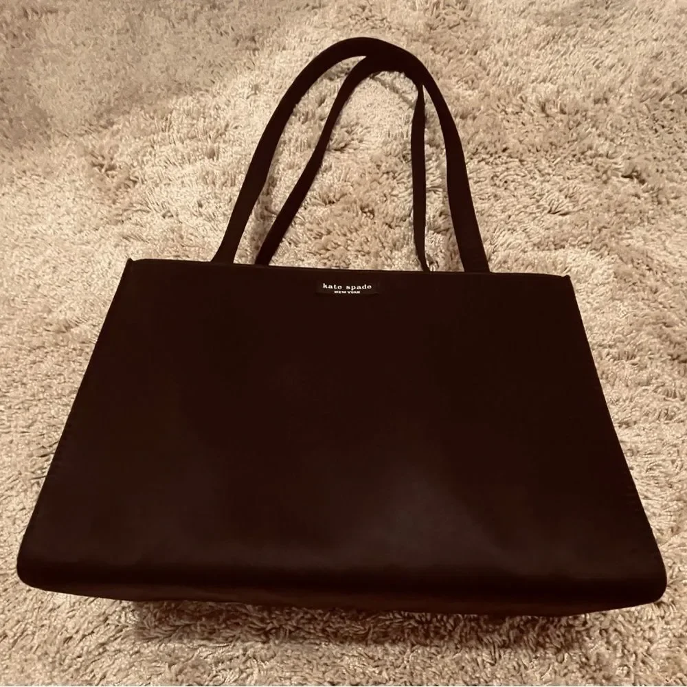 Kate Spade Totebag - Black - Y2k Shoulder Purse - Clutch Purse Y2K Wedding Purse